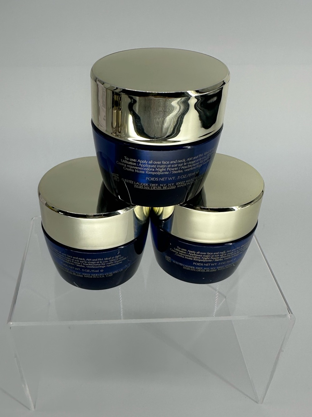 Estée Lauder Revitalizing Supreme+ Night Power Bounce Creme Moisturizer x 3 - Picture 4 of 6